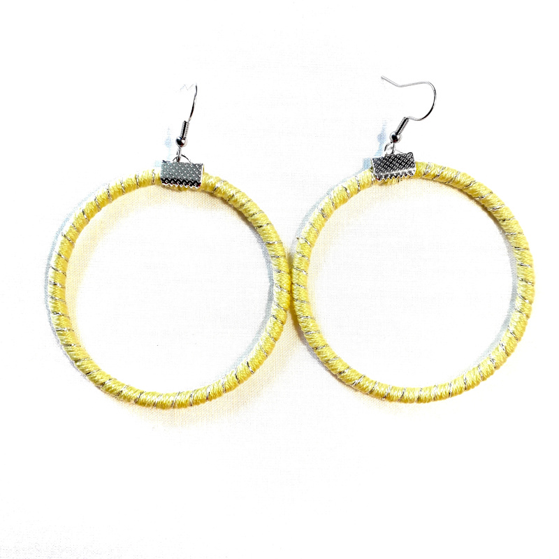 Boucles d’oreilles CIRCUS – Jaune